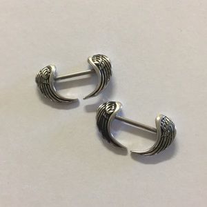 Angel Wings Nipple Ring
